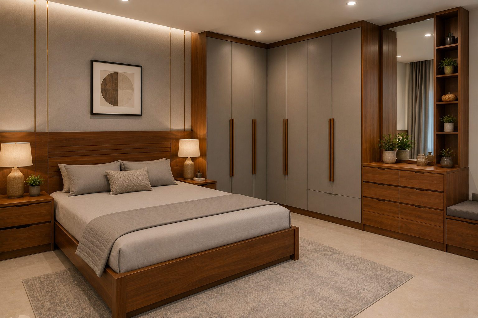 Custom bedroom furniture in Gurgaon